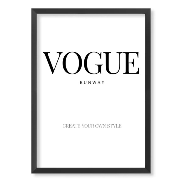 Set 3 RARE B&W Fashion Designer Quotes Gift Wall Fun Art Poster Print Picture - Picture 4 of 11